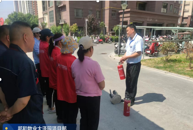 烈焰映朝霞，勇者顯擔(dān)當(dāng) ——安徽邦和物業(yè)在危機時刻彰顯專業(yè)與擔(dān)當(dāng)