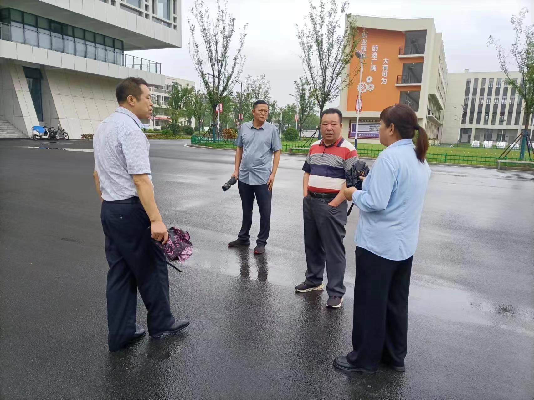 未雨綢繆，共筑校園防汛安全網 ——宿州應用技術學校夏日防汛記